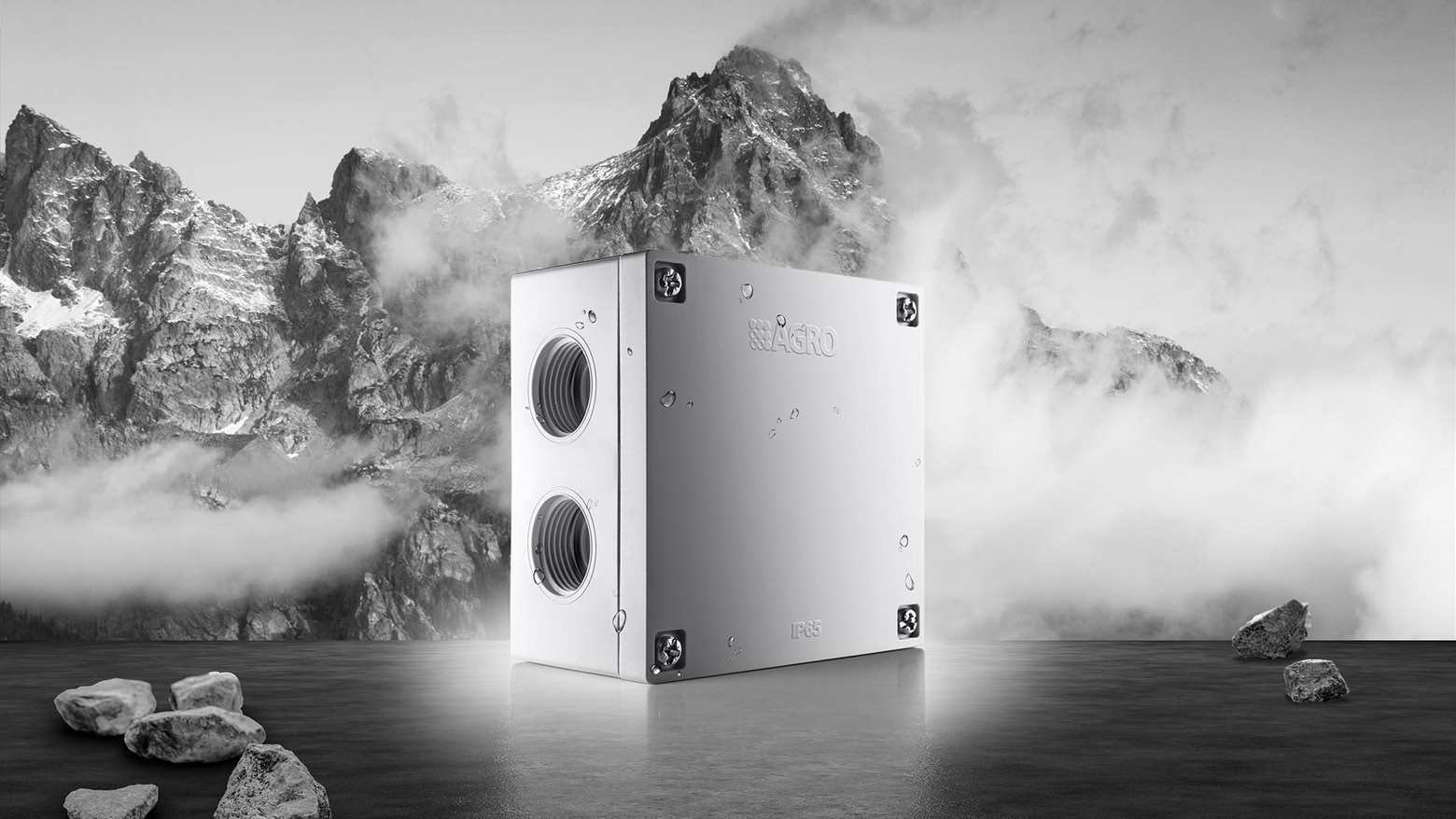 Scatola di derivazione a montaggio a vista Qbox® per ambienti umidi e aree esterne